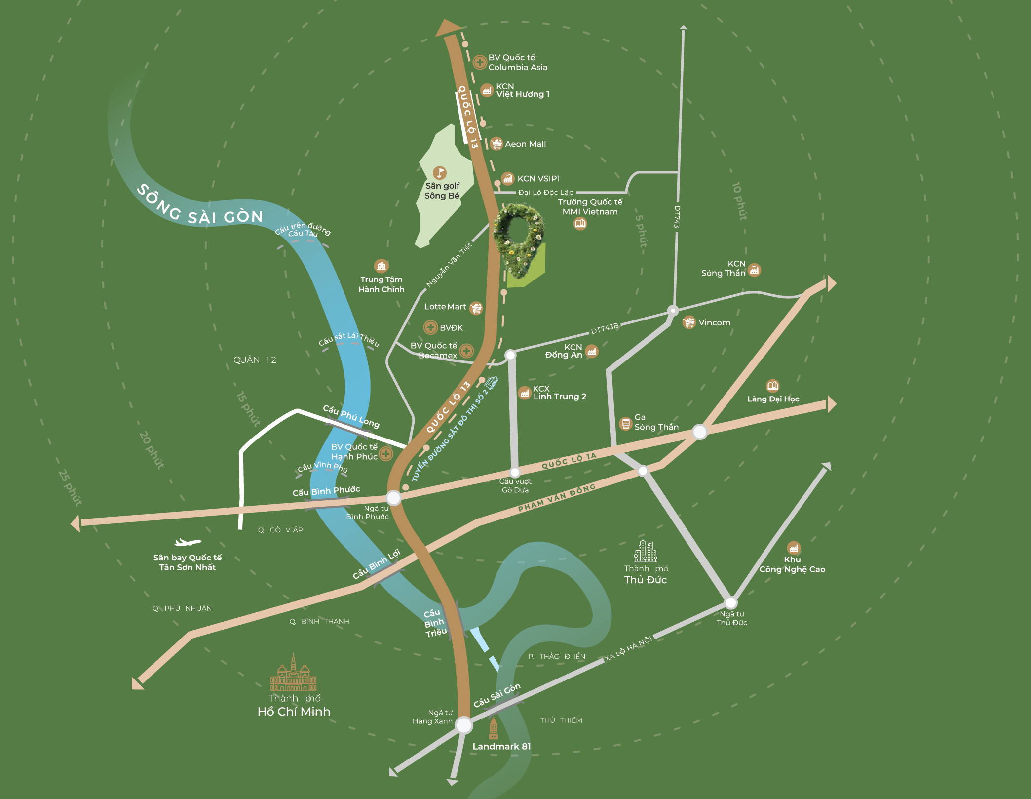 Vị trí La Pura Gloria